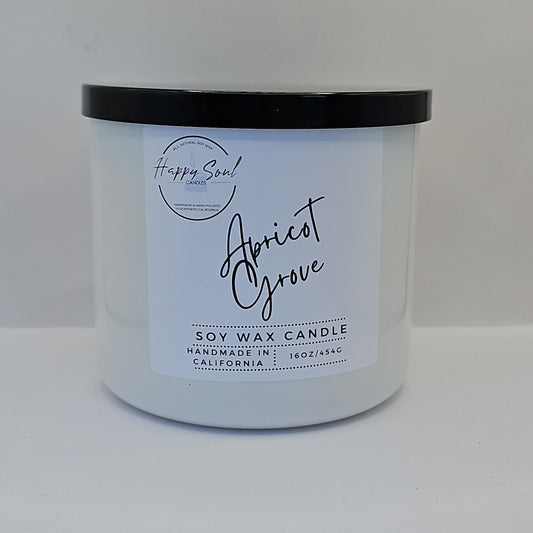 Apricot Grove 3-Wick Soy Candle (16oz)