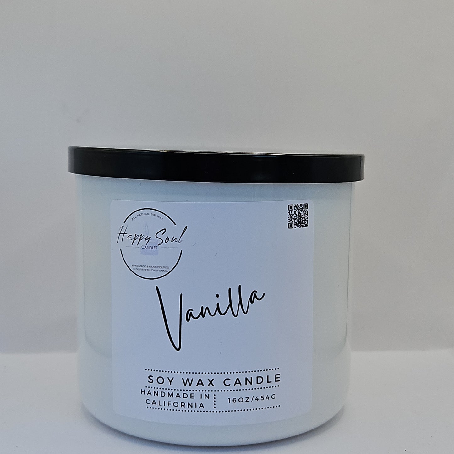 Vanilla 3-Wick Soy Candle (16oz)